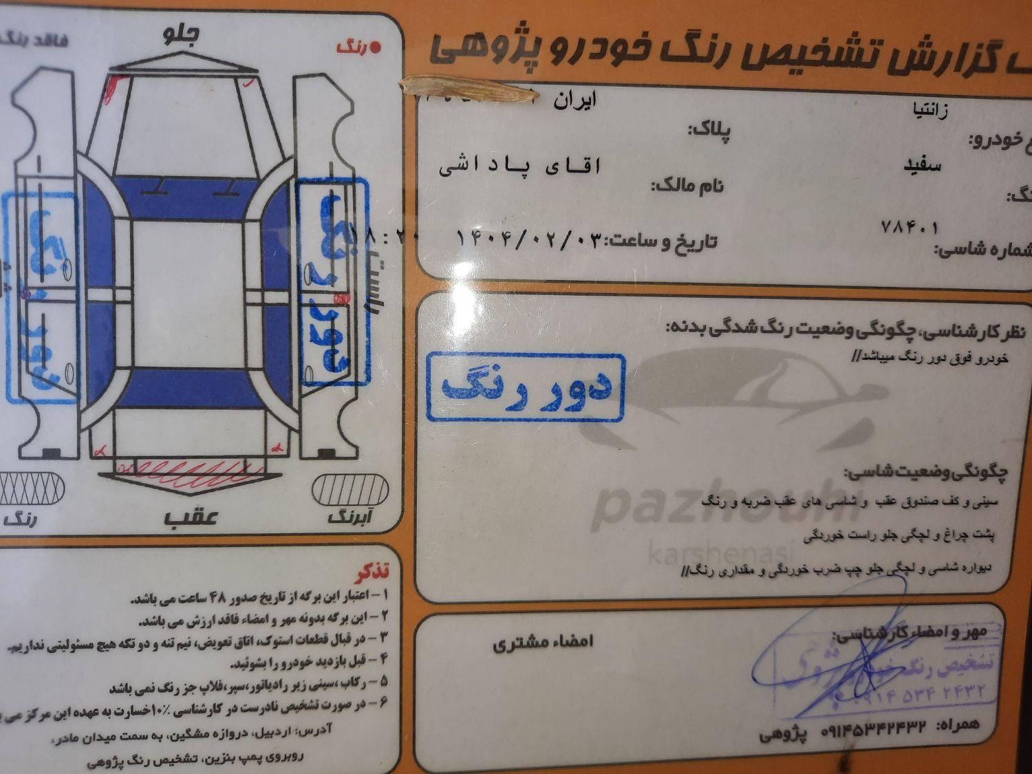 سیتروئن زانتیا X - 1388