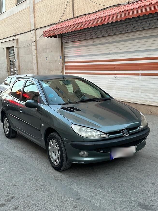 پژو ۲۰۶ صندوق دار v8 - 1386