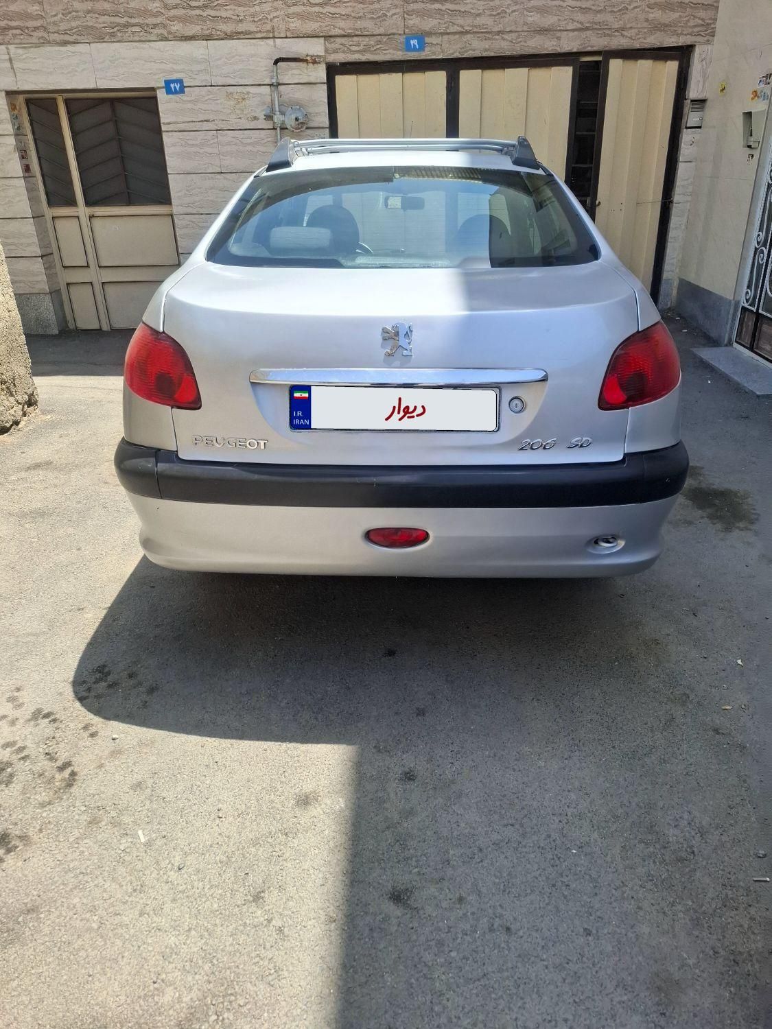 پژو ۲۰۶ صندوق دار v1 - 1386