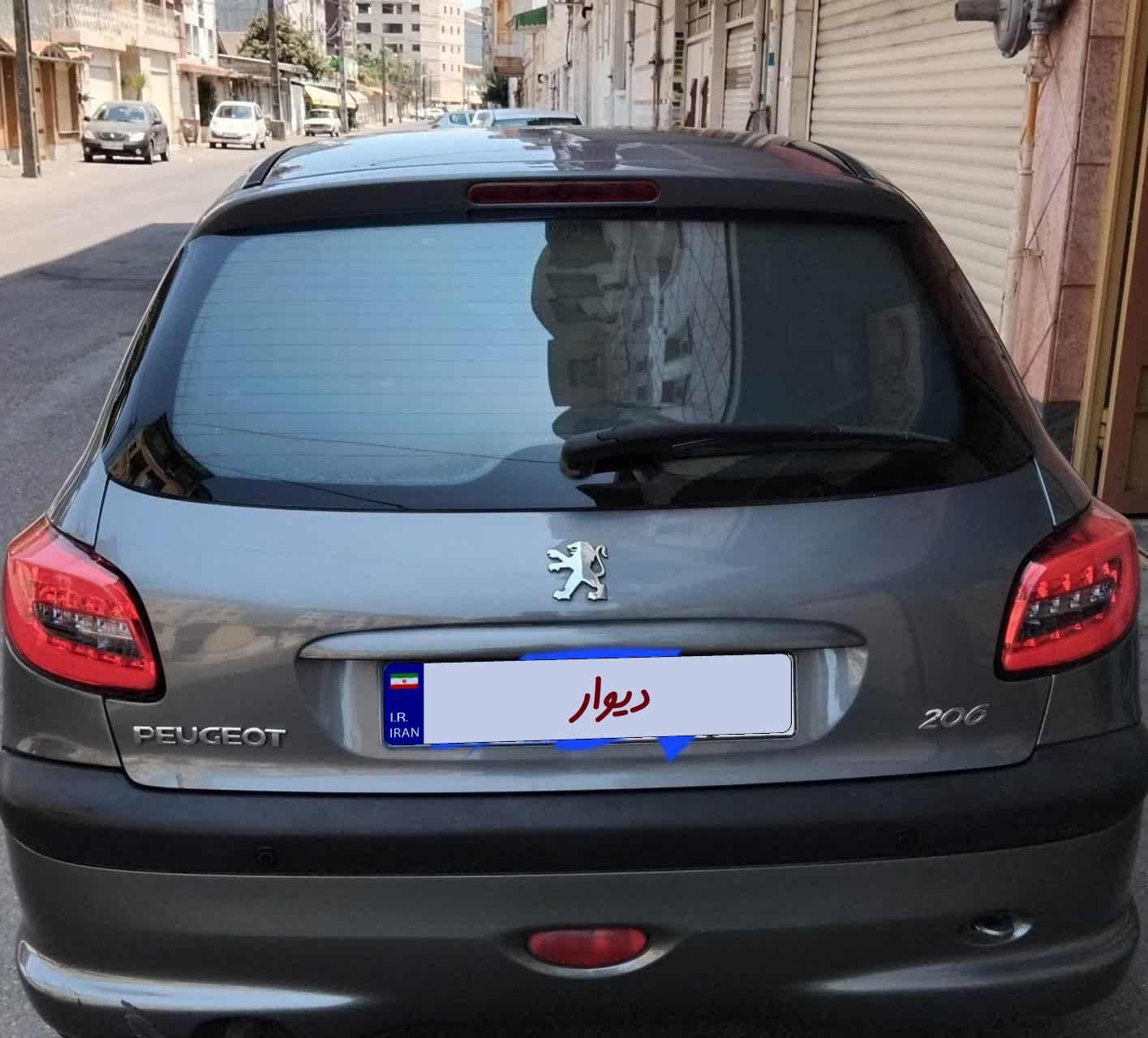 پژو 206 تیپ 3 - 1394