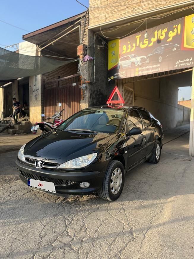 پژو ۲۰۶ صندوق دار v8 - 1390