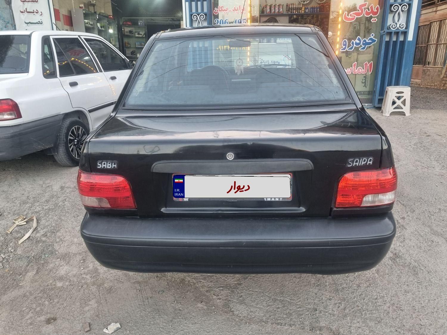 پراید صبا بنزینی - 1386