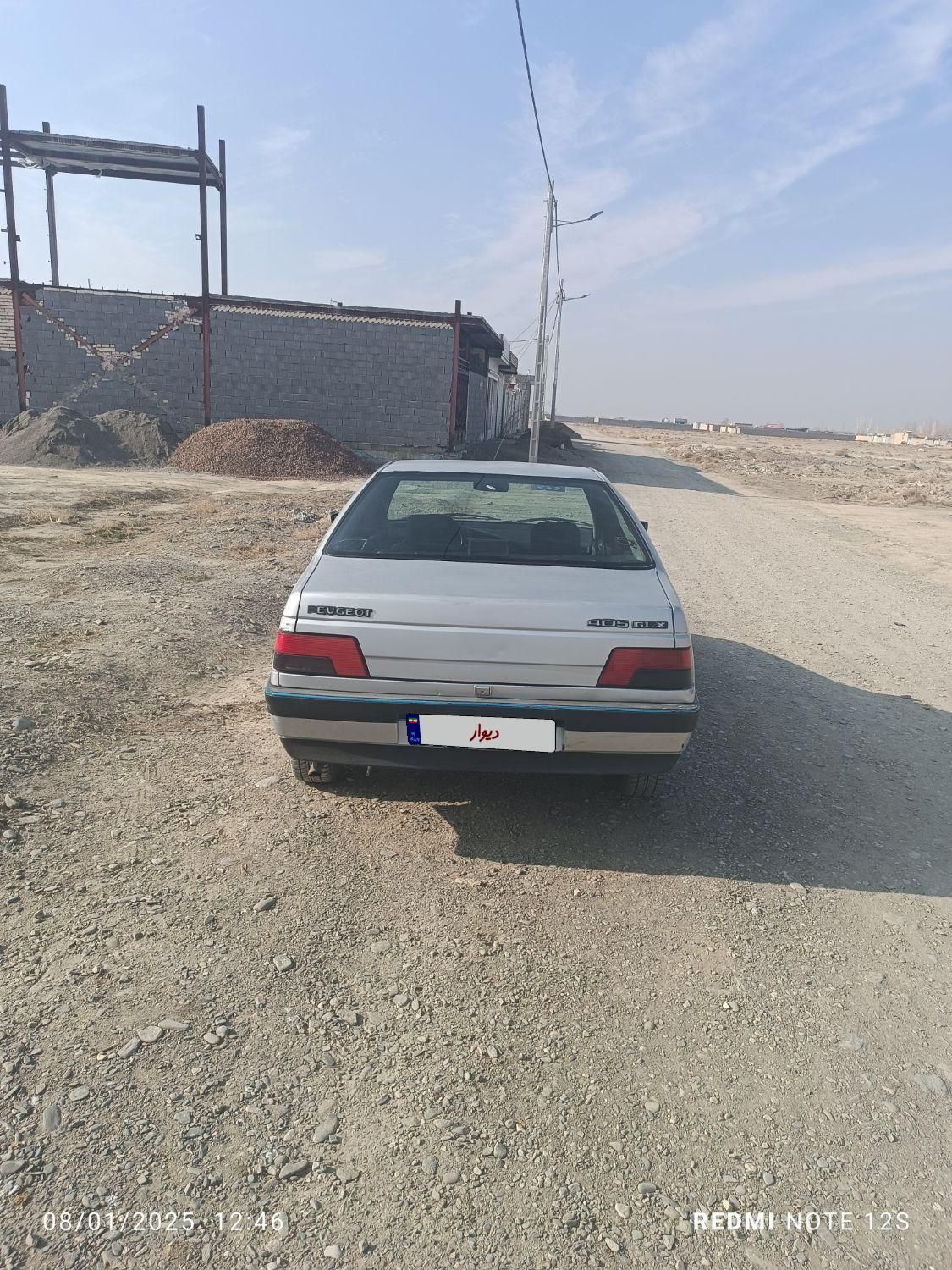 پژو 405 GLX - دوگانه سوز - 1389