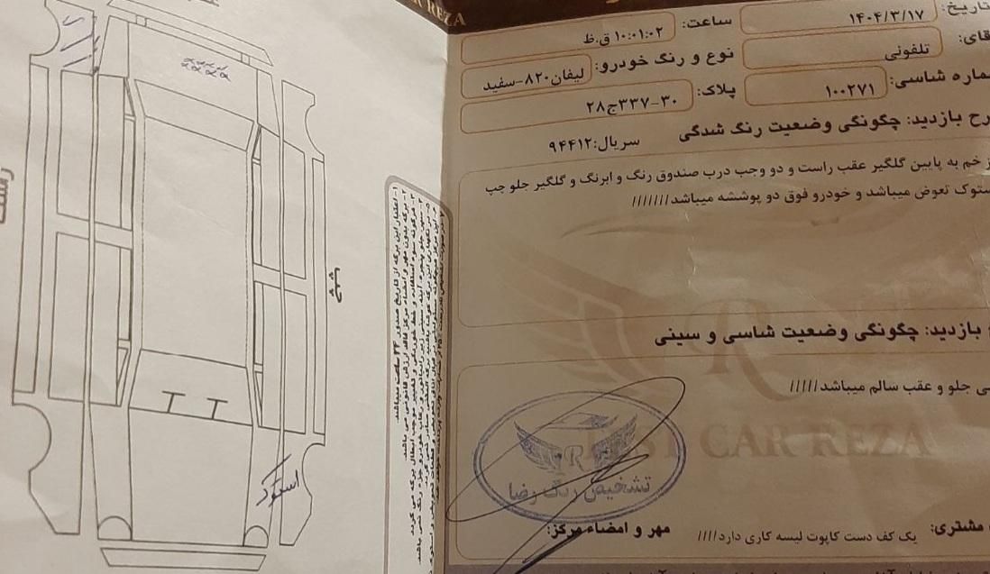 لیفان 820 اتوماتیک - 1395