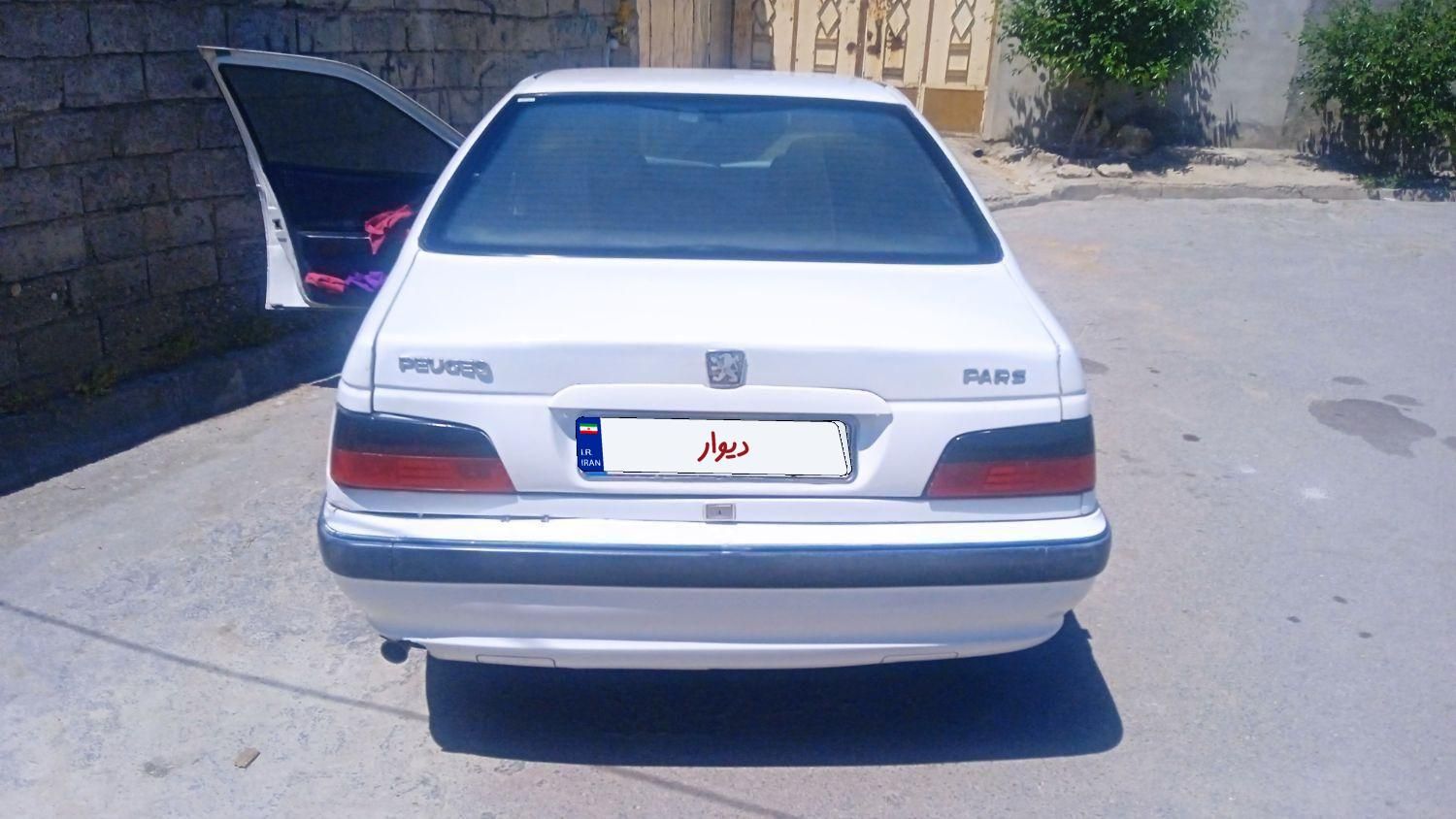 پژو پارس دوگانه سوز - 1387