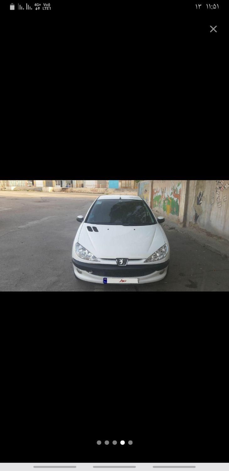 پژو ۲۰۶ صندوق دار v8 - 1393