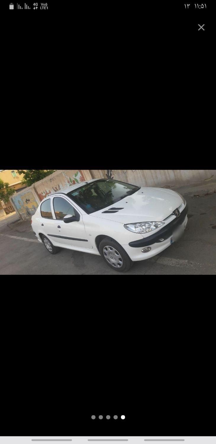 پژو ۲۰۶ صندوق دار v8 - 1393