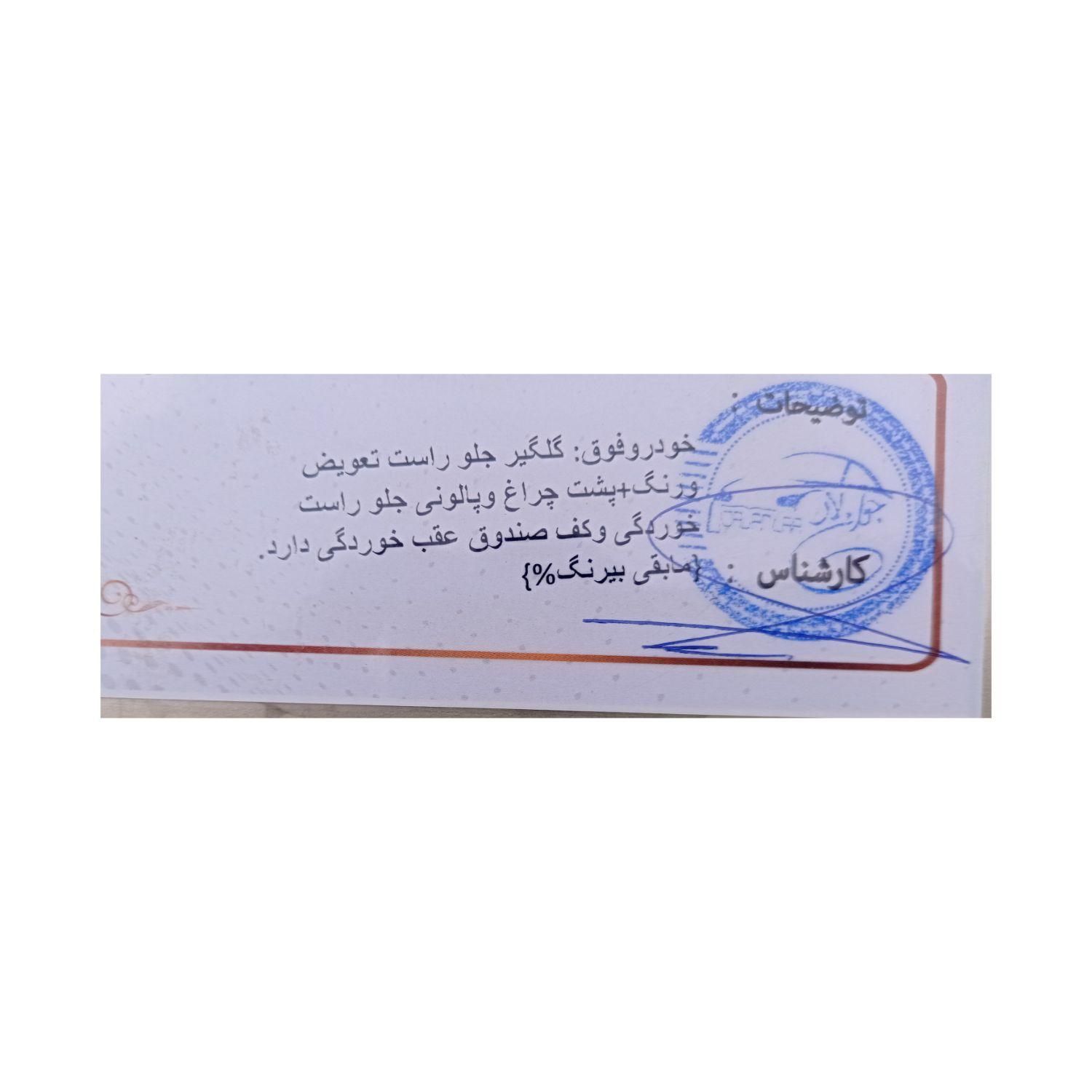 پژو پارس سال - 1391