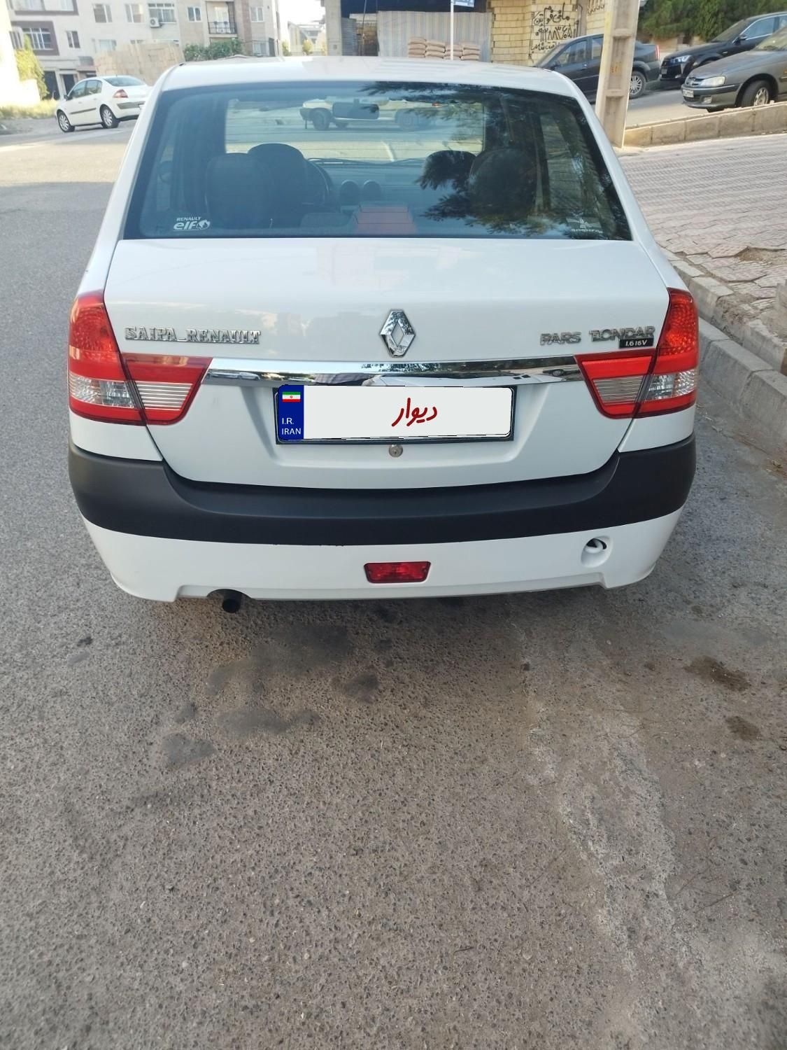 رنو پارس تندر گیربکس JHQ + مولتی مدیا - 1398