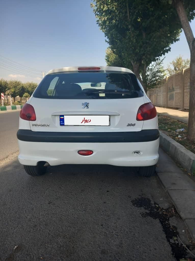 پژو 206 تیپ 2 - 1398
