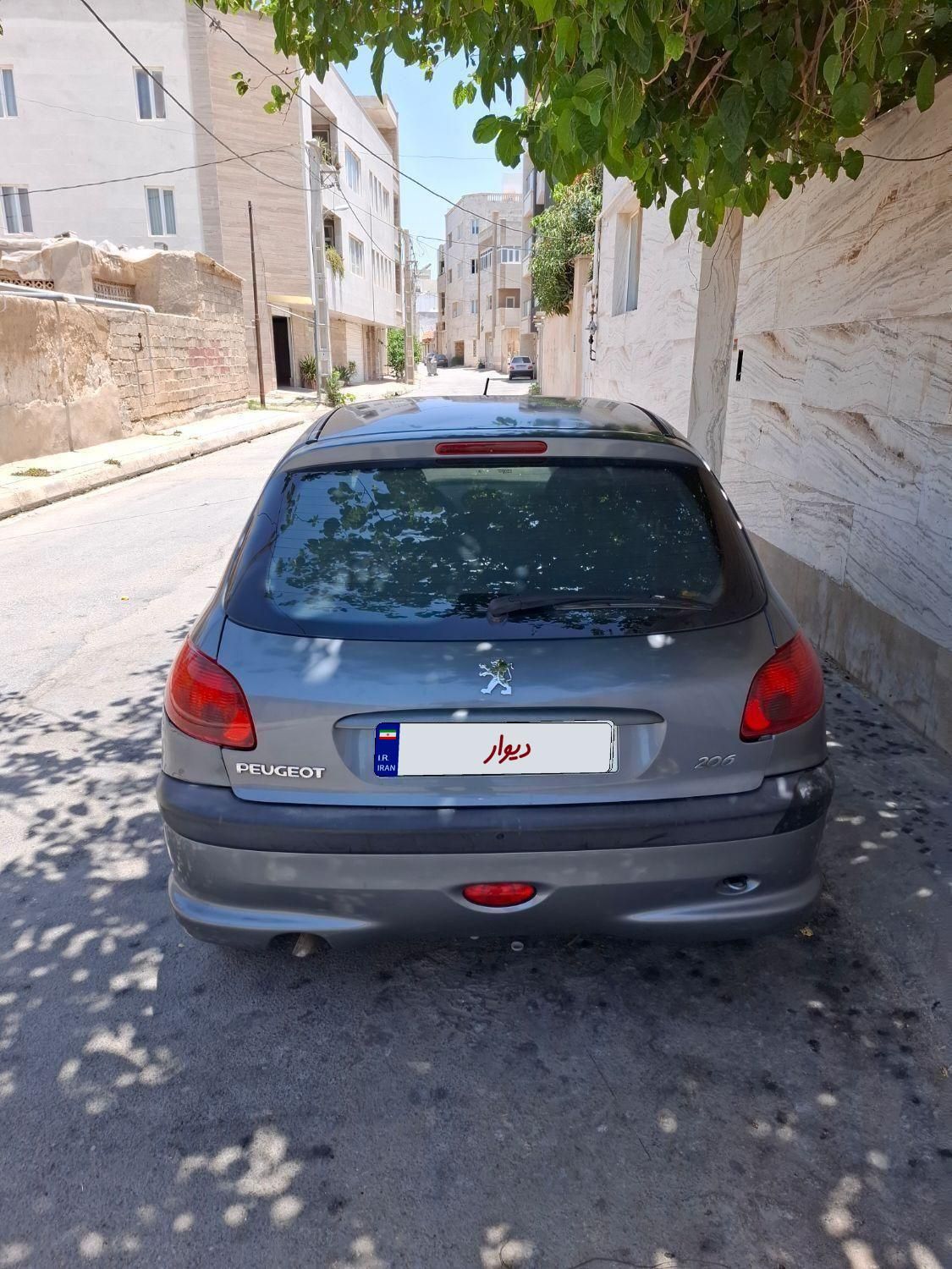 پژو 206 تیپ 3 - 1386