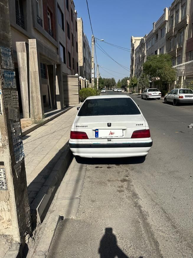پژو پارس دوگانه سوز - 1389
