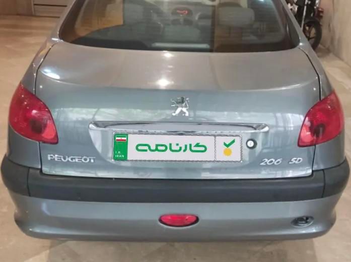 پژو ۲۰۶ صندوق دار v8 - 1396