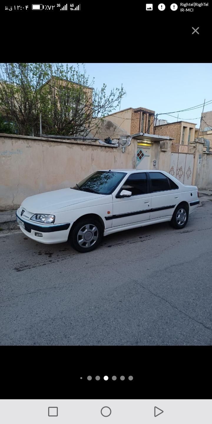 پژو پارس دوگانه سوز - 1386