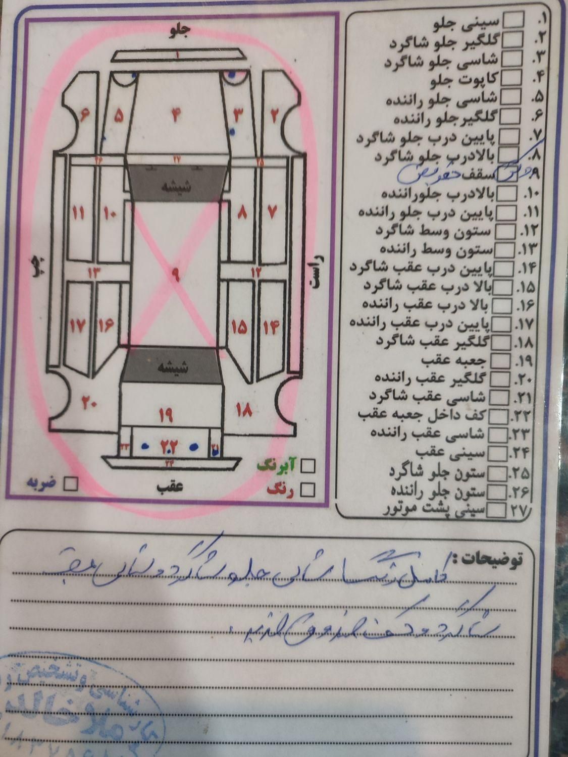 پژو پارس XU7ساده - 1389