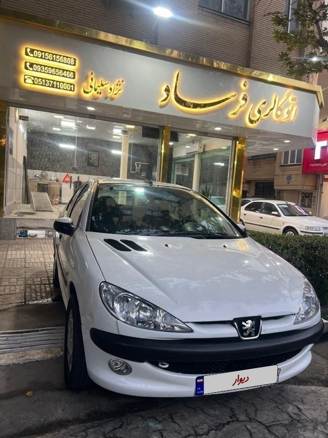 پژو ۲۰۶ صندوق دار v20 - 1389