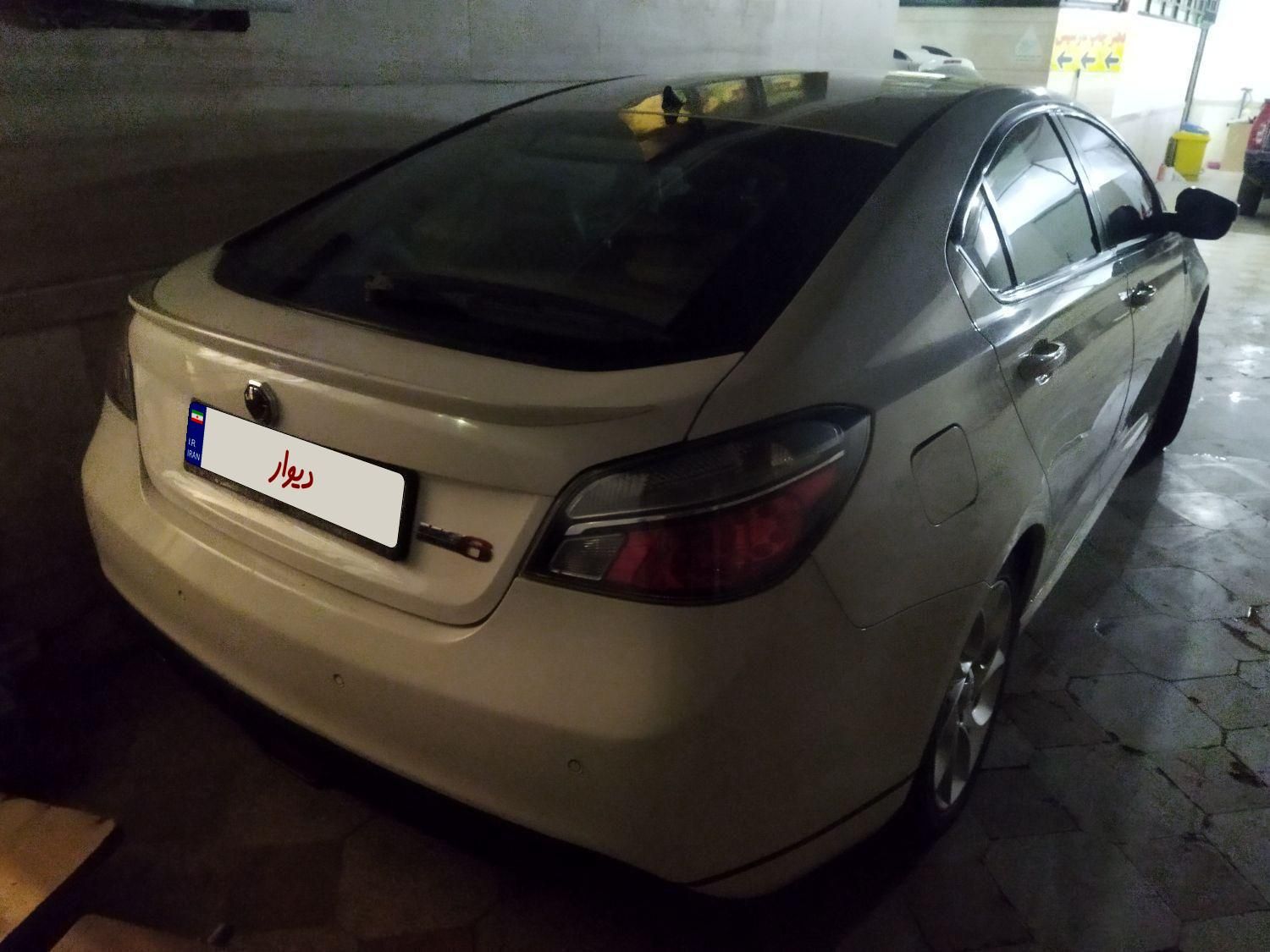 ام جی 6 لیفت بک GT فیس قدیم - 2012