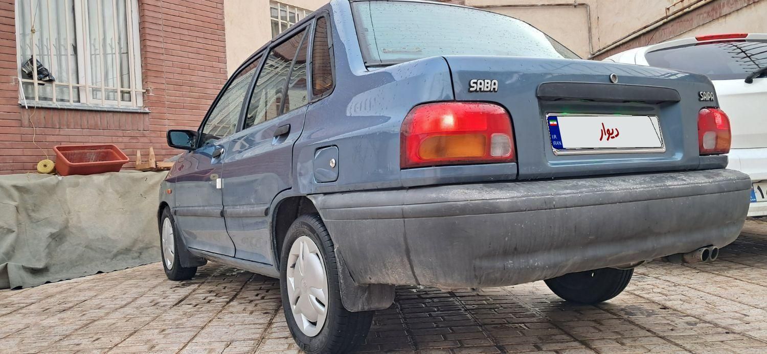 پراید صبا بنزینی - 1386