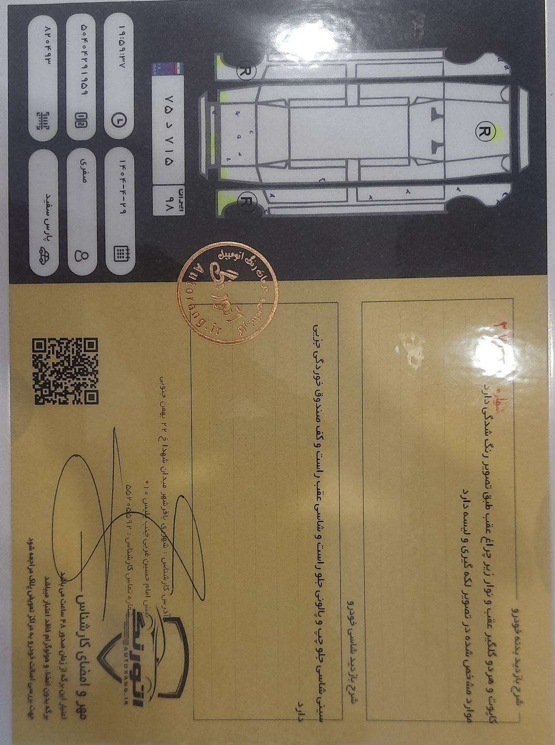 پژو پارس ELX-XU7P سفارشی - 1391