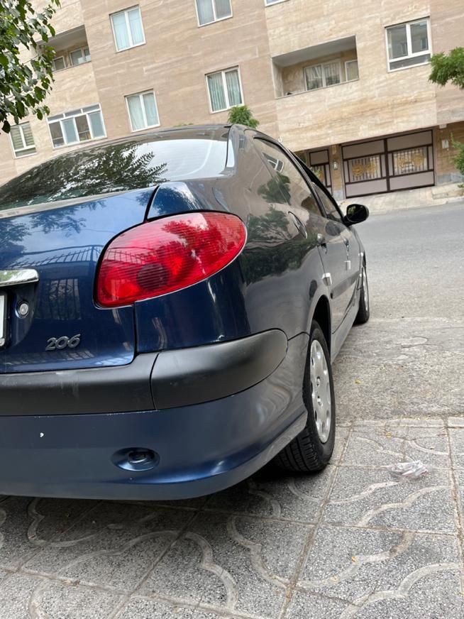 پژو ۲۰۶ صندوق دار v1 - 1386