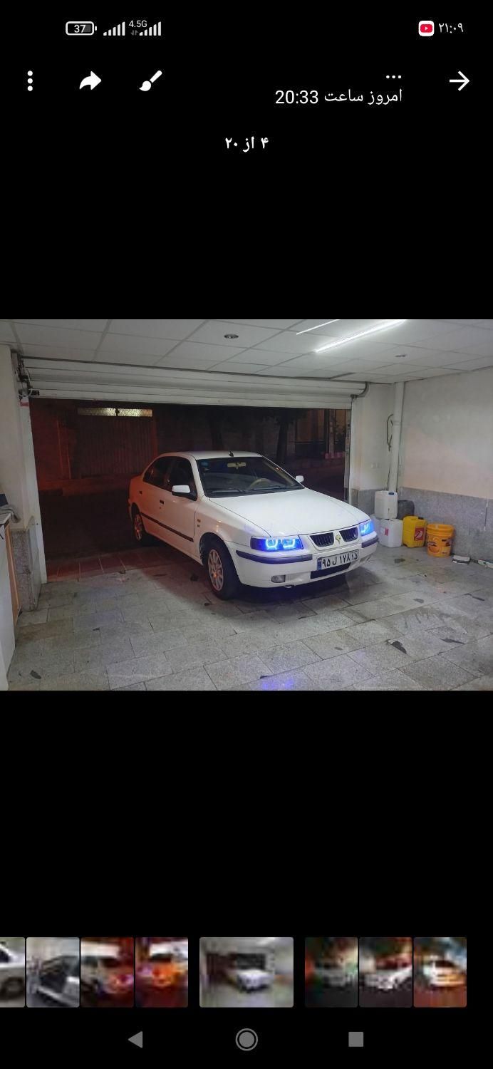 سمند LX EF7 دوگانه سوز - 1390