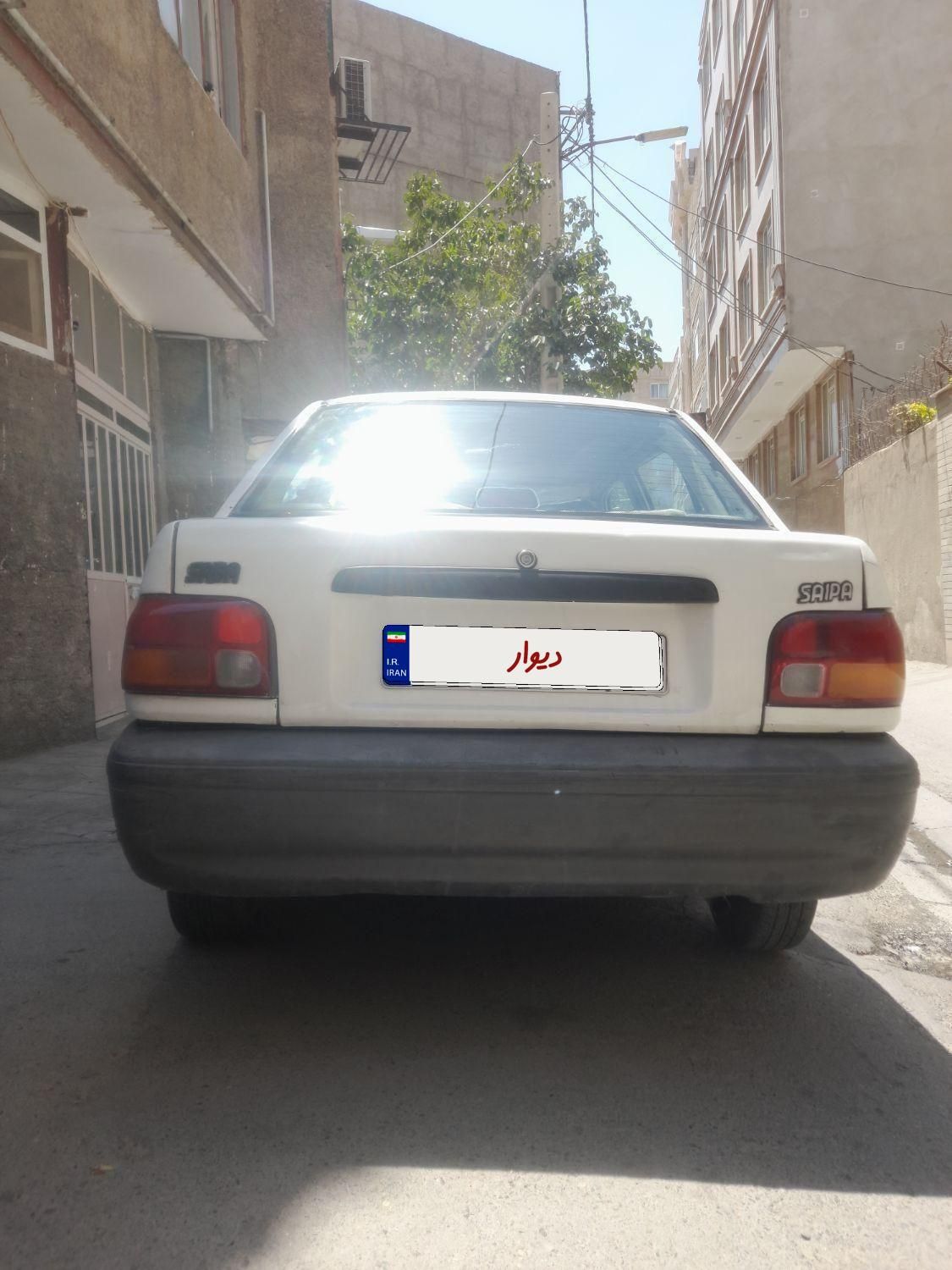 پراید صبا بنزینی - 1386