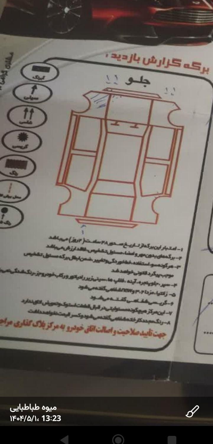 پژو پارس XU7ساده - 1392