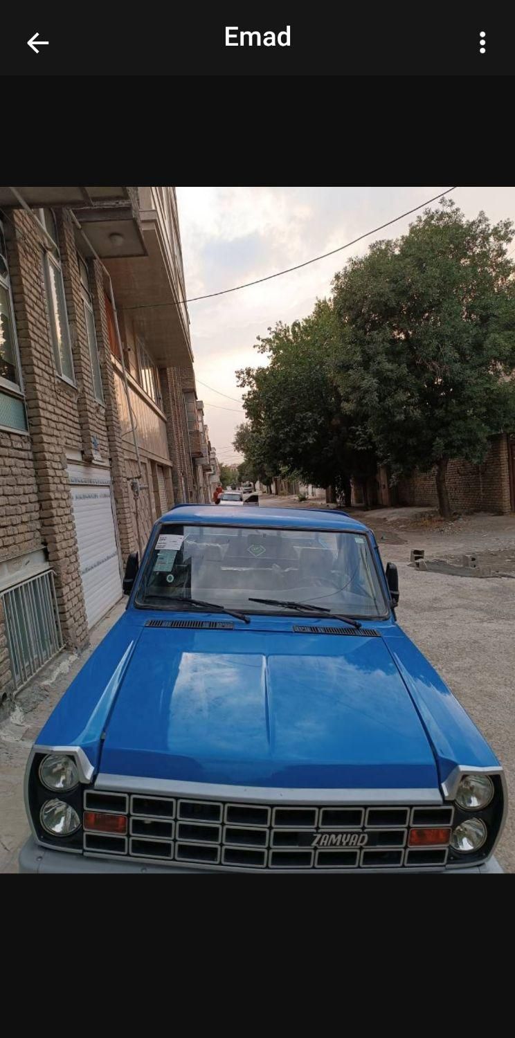 خودرو زامیاد، وانت نیسانZ24 آگهی ann_19522012