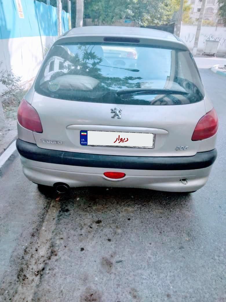 پژو 206 تیپ 2 - 1381