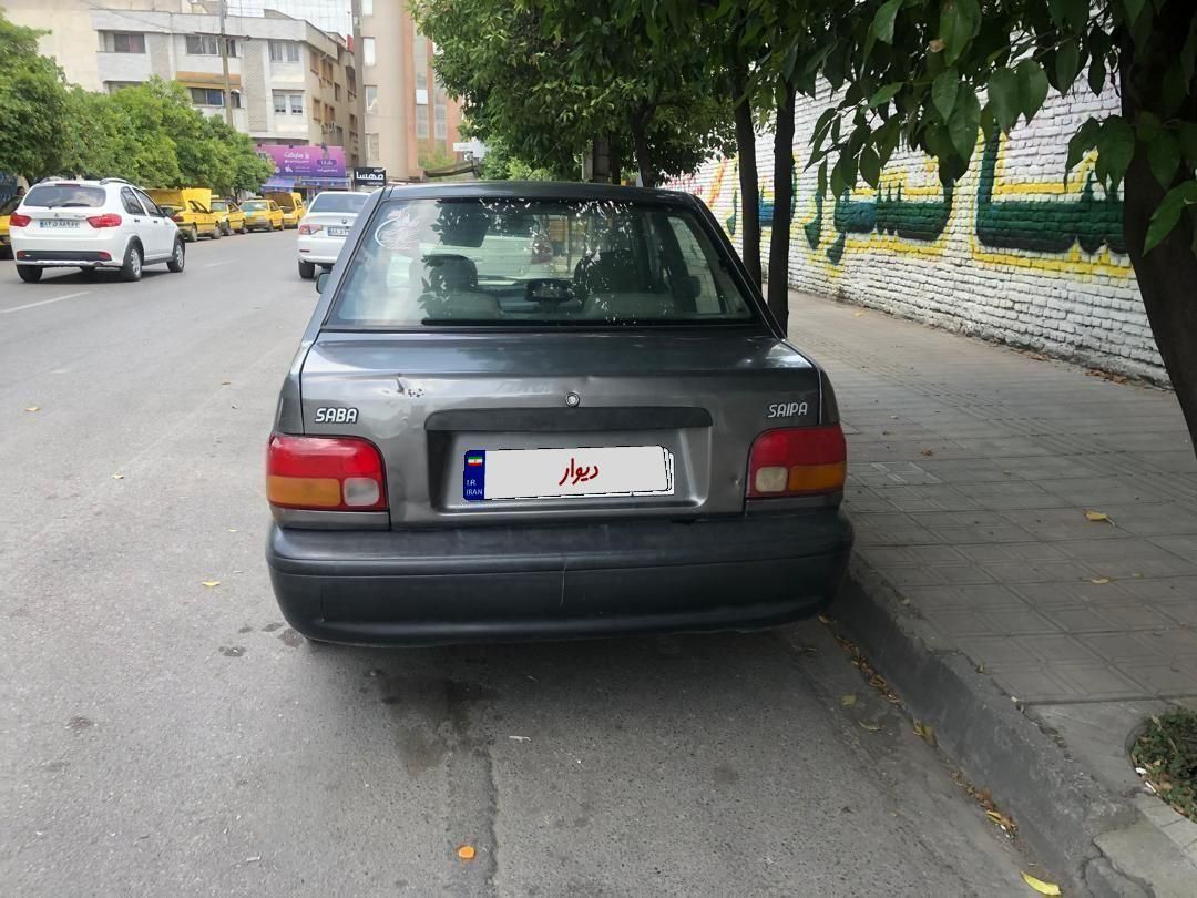 پراید صبا بنزینی - 1387