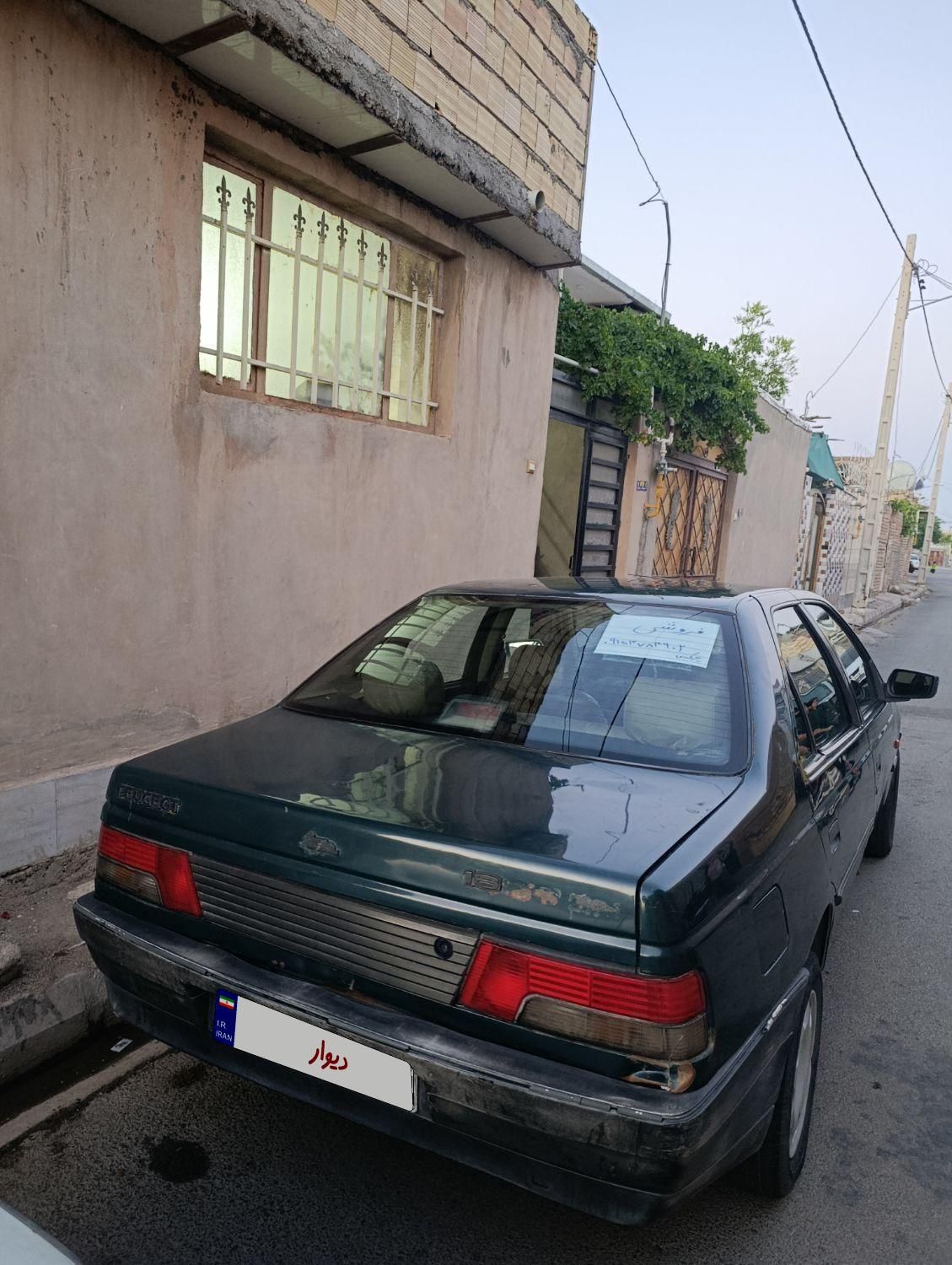 پژو آردی دوگانه سوز CNG - 1382