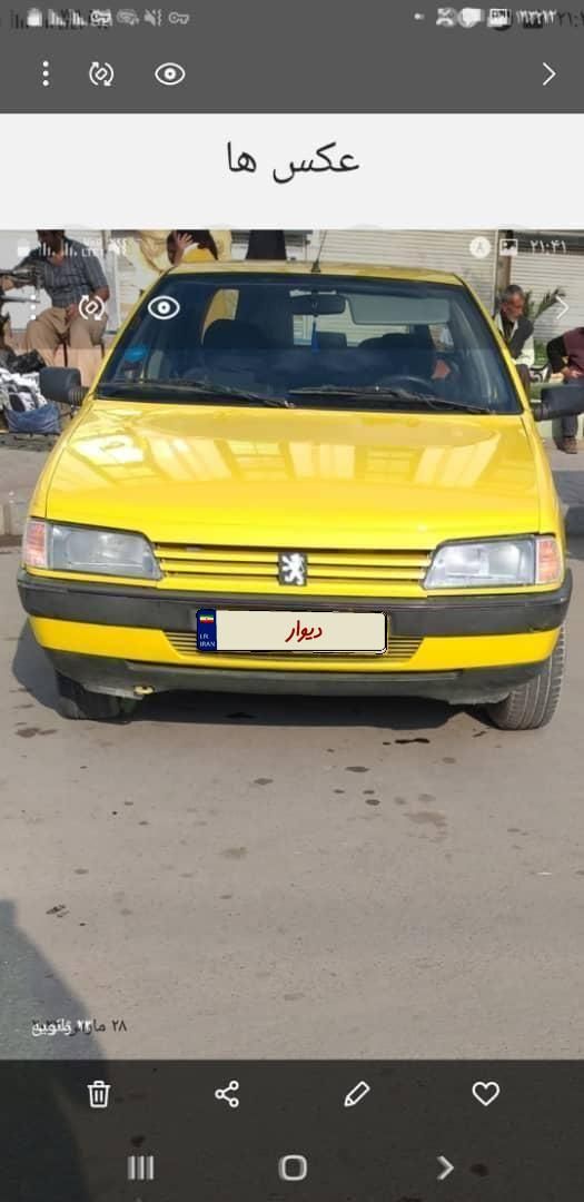 پژو روآ G2 دوگانه سوز - 1389