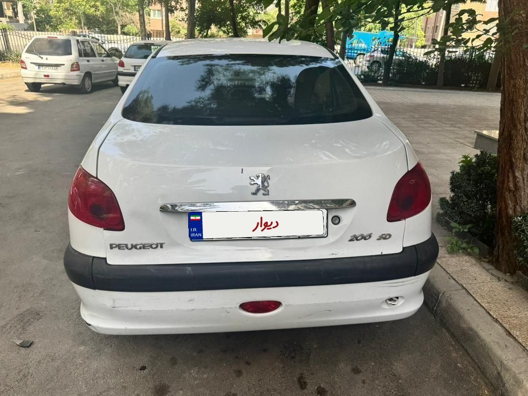 پژو 206 تیپ 6 - 1390