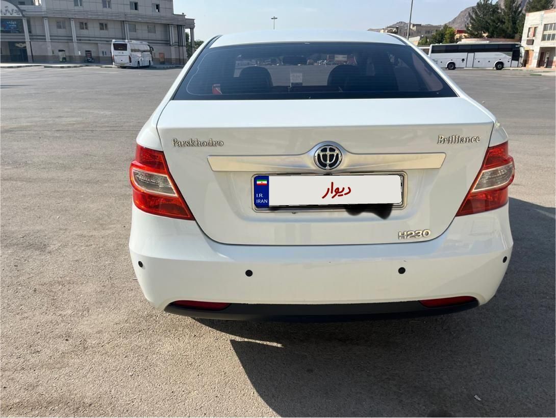 برلیانس H230 دنده‌ای - 1396