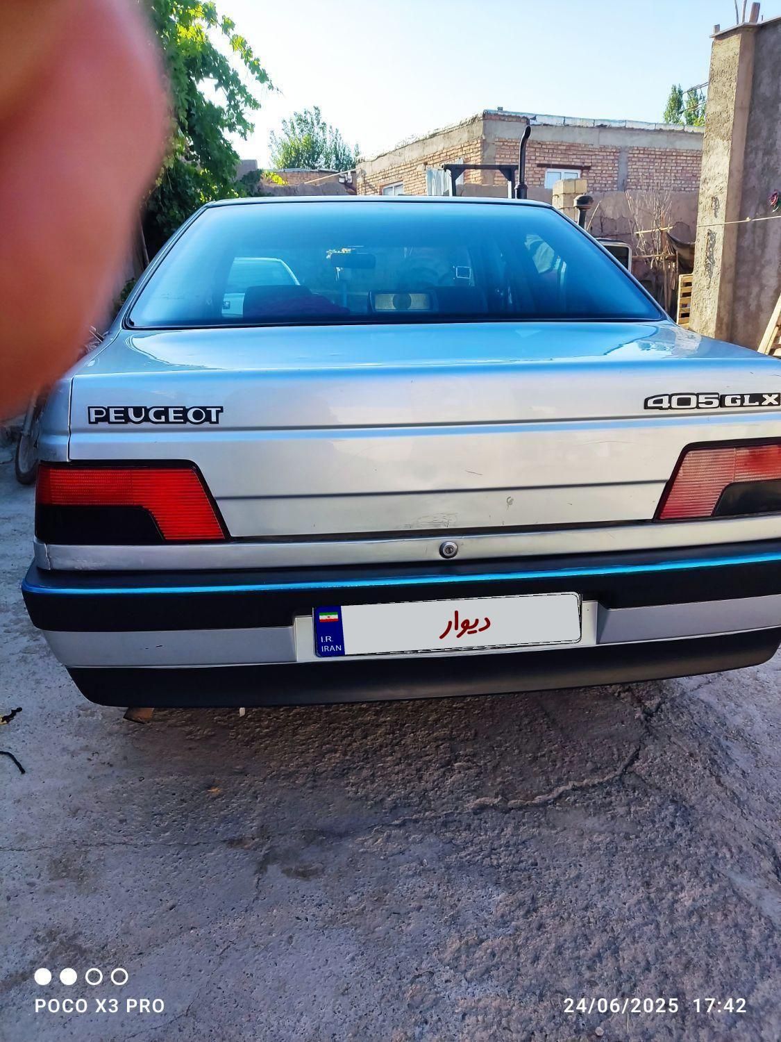 پژو 405 GLX - دوگانه سوز - 1394