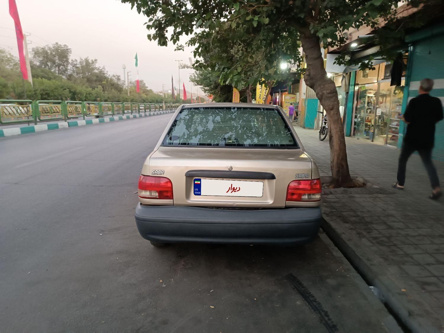 پراید صبا بنزینی - 1386