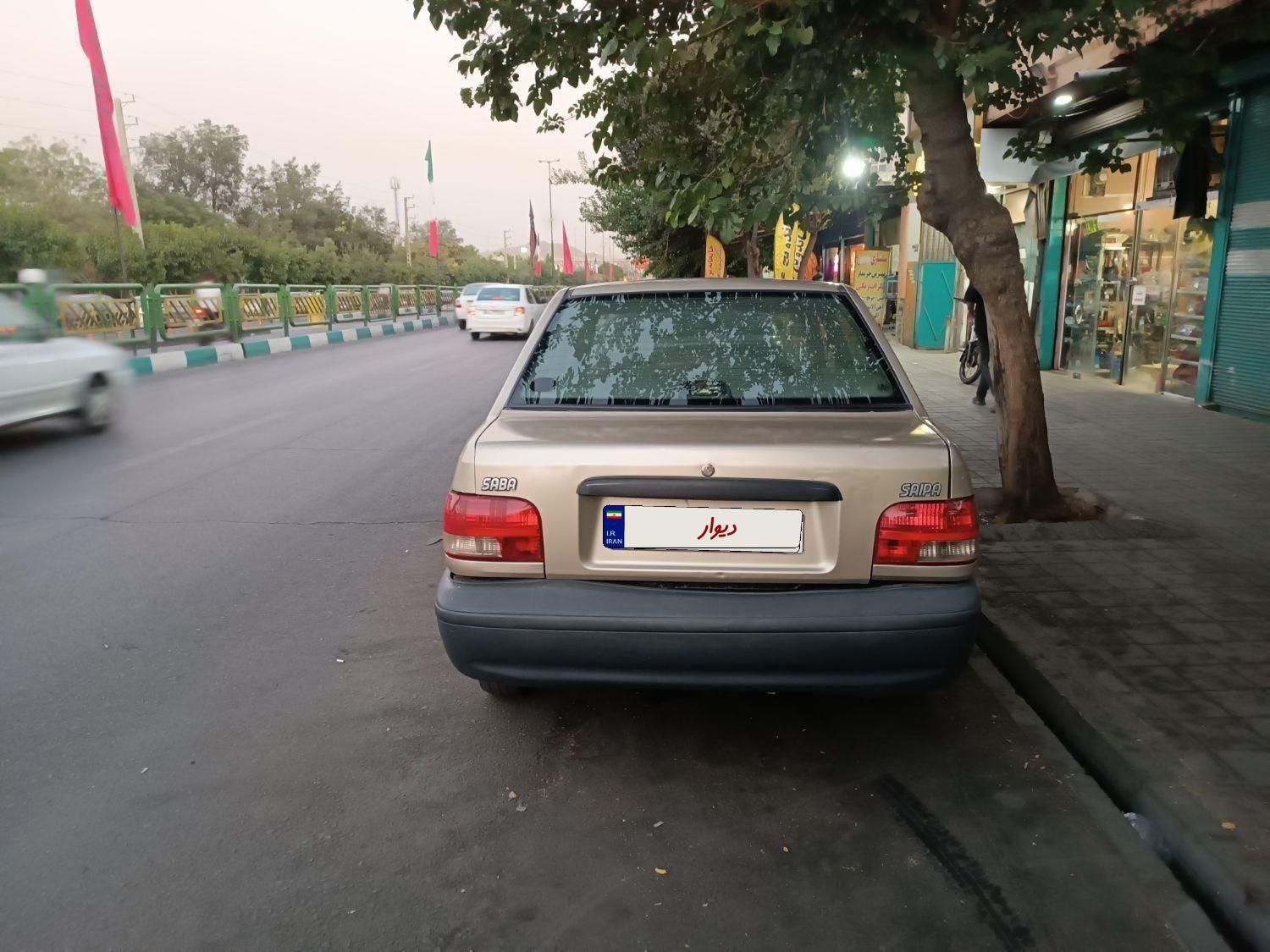 پراید صبا بنزینی - 1386