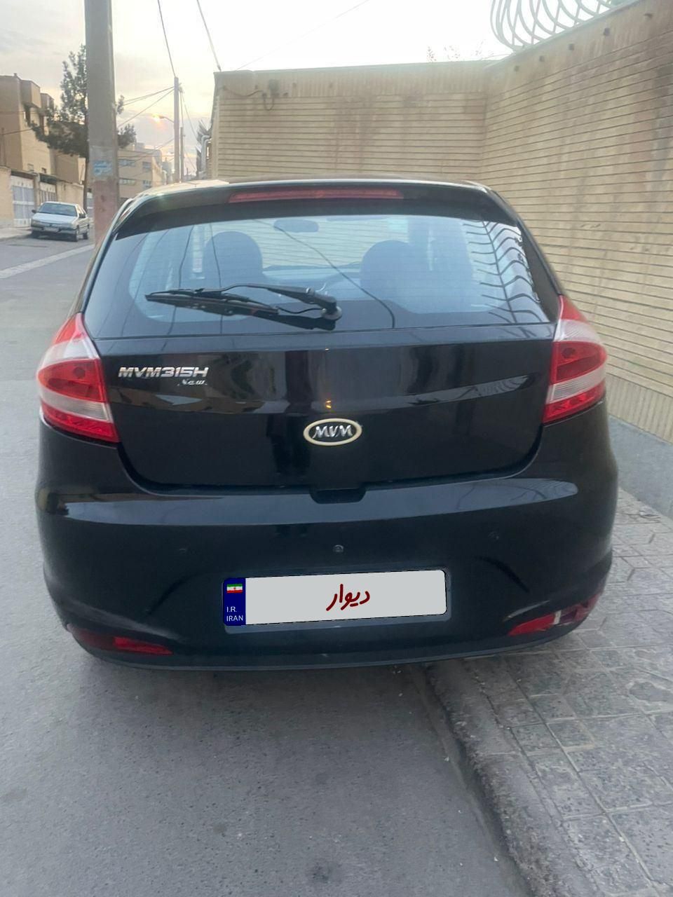 ام وی ام 315 هاچ بک اسپرت لاکچری - 1395