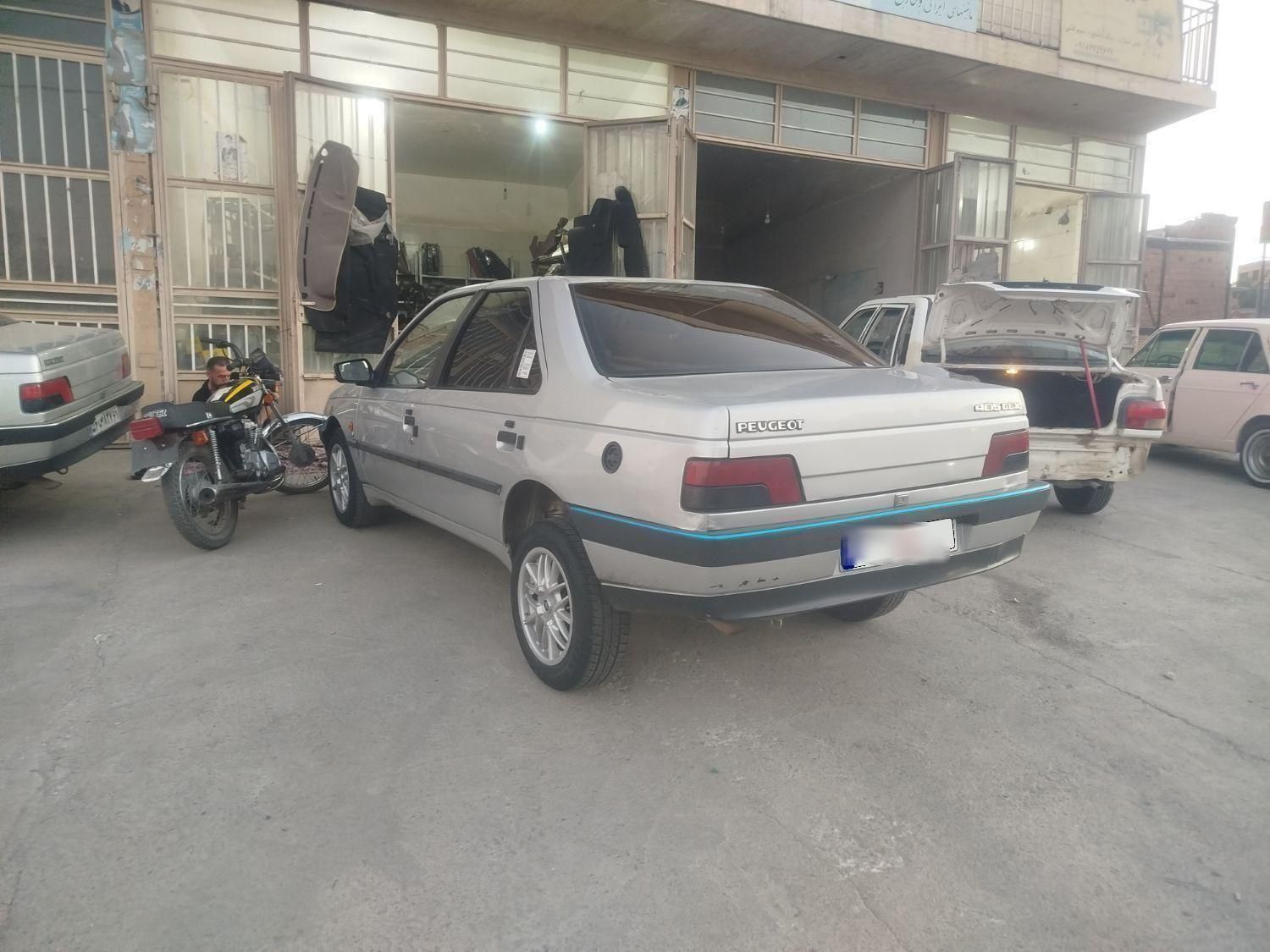 پژو 405 SLX دوگانه سوز XU7 - 1390