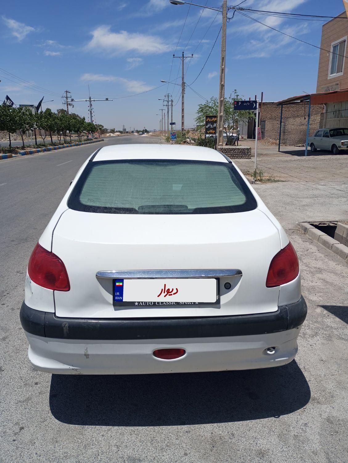 پژو ۲۰۶ صندوق دار v20 - 1389