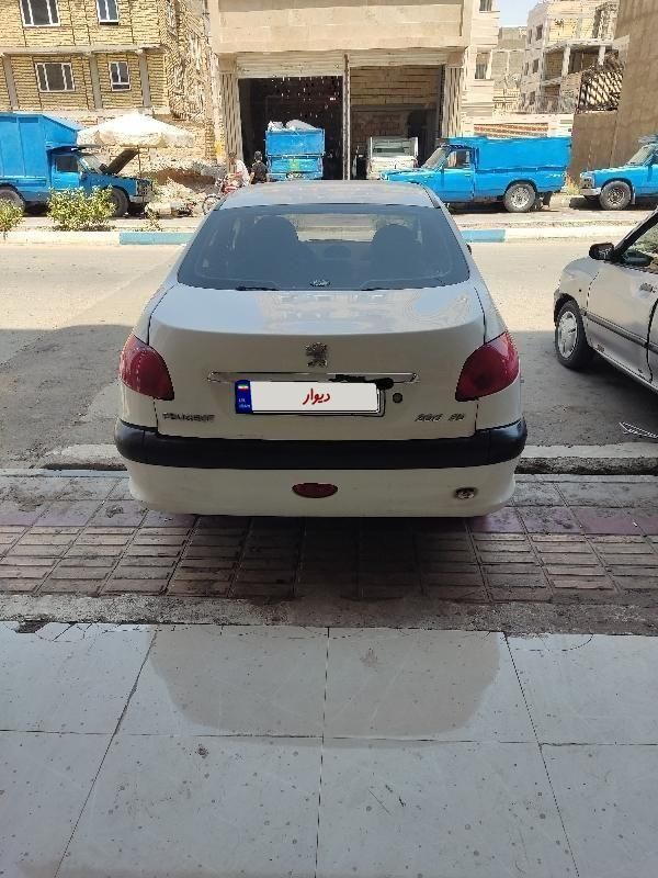 پژو ۲۰۶ صندوق دار v8 - 1387