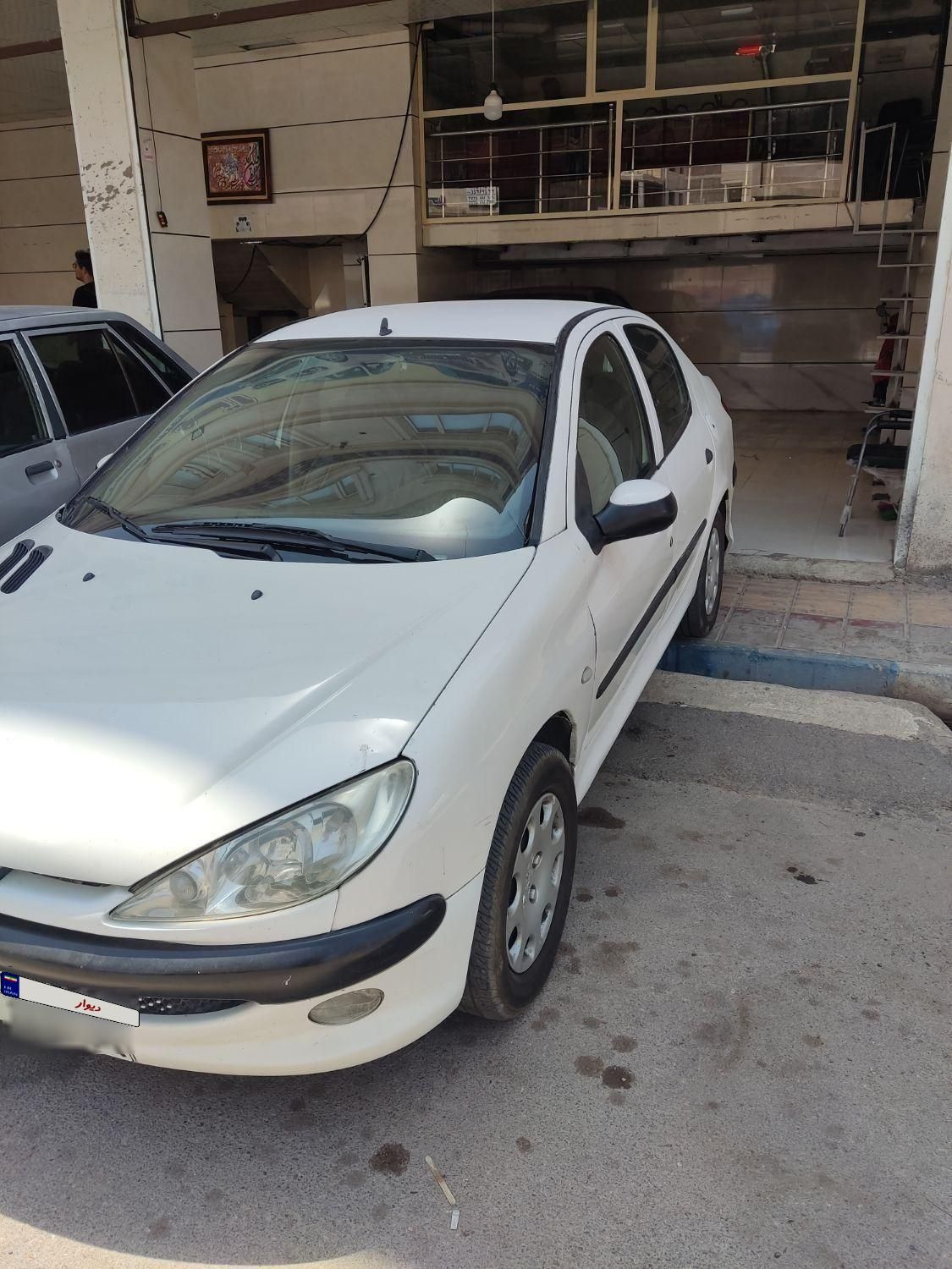 پژو ۲۰۶ صندوق دار v8 - 1387