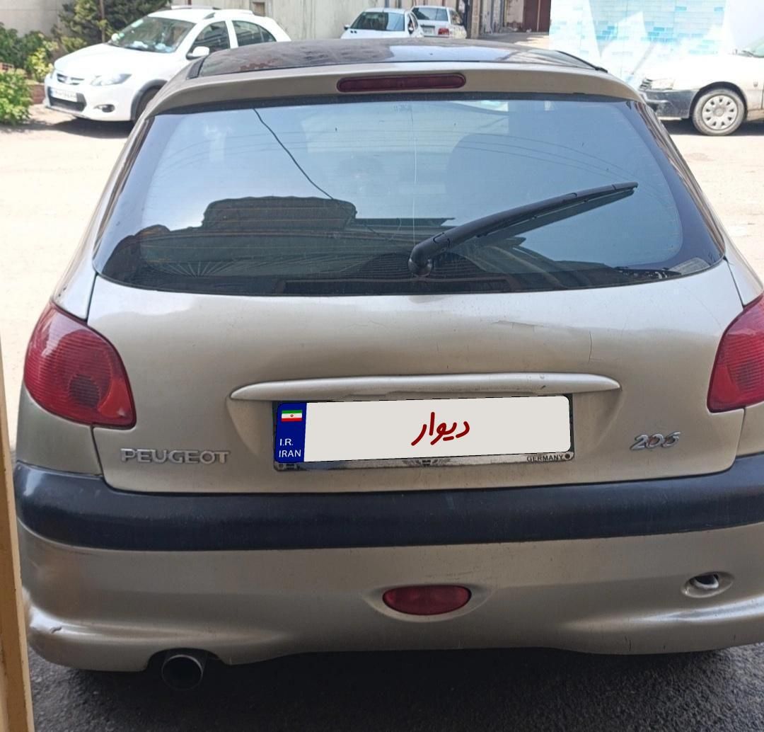 پژو 206 تیپ 2 - 1383