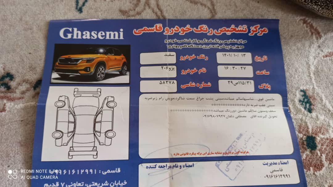 پژو 206 تیپ 5 - 1392
