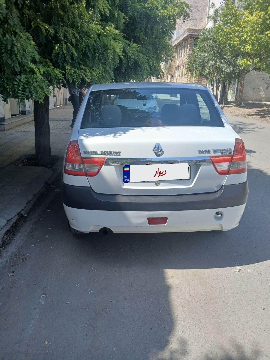 رنو پارس تندر گیربکس JHQ + مولتی مدیا - 1395