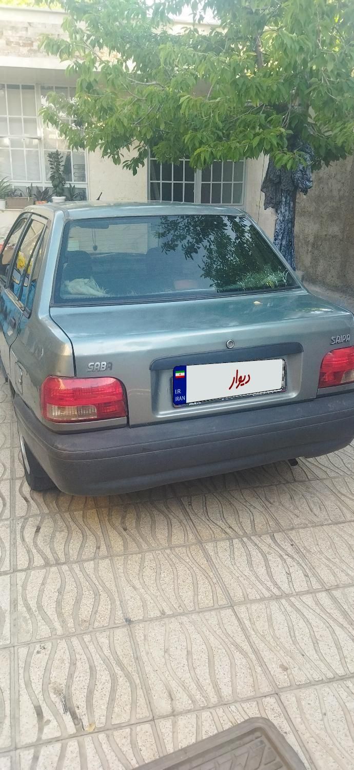 پراید صبا بنزینی - 1386