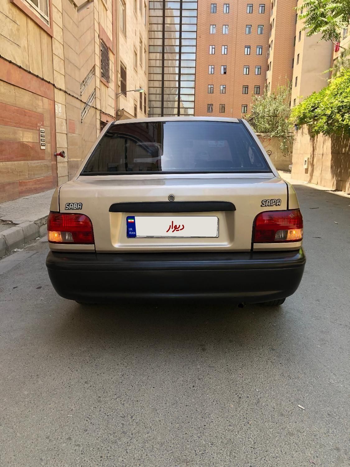 پراید صبا بنزینی - 1387