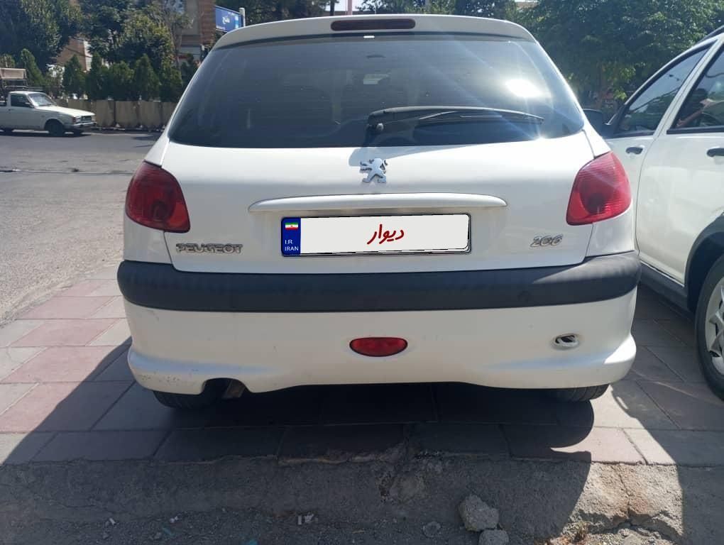 پژو 206 تیپ 2 - 1396