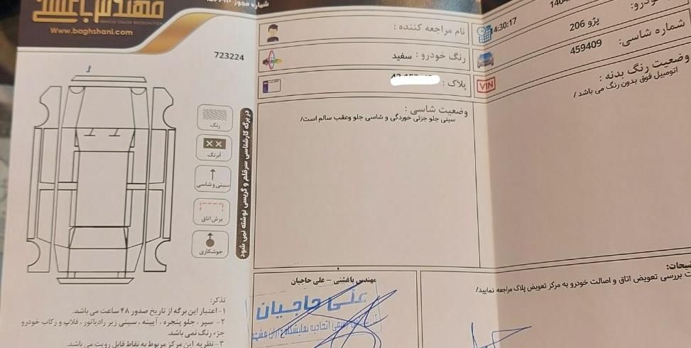 پژو 206 تیپ 2 - 1400