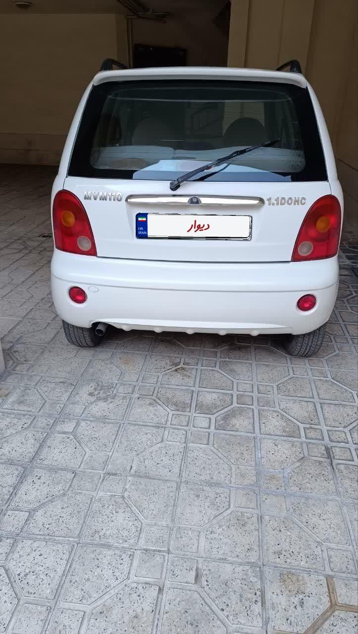 ام وی ام 110 چهار سیلندر دنده ای - 1393